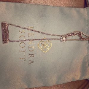 Kendra Scott Leanor Rose Gold Pendant Necklace